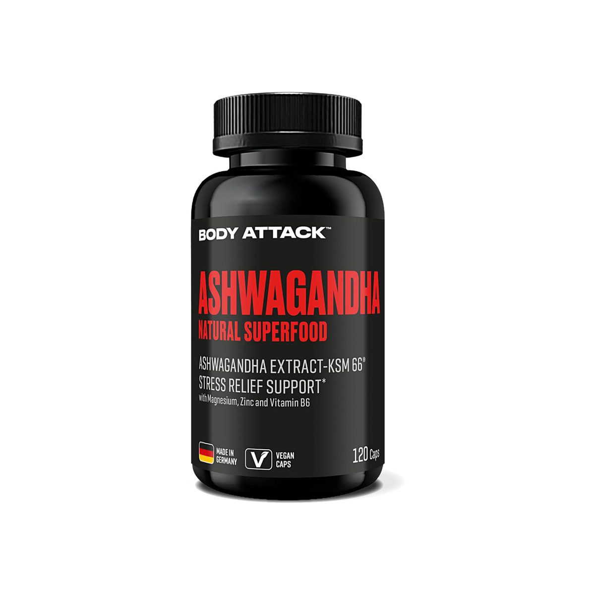 BODY-ATTACK-ASHWAGANDHA-120-Caps آشواگاندا بادی اتک