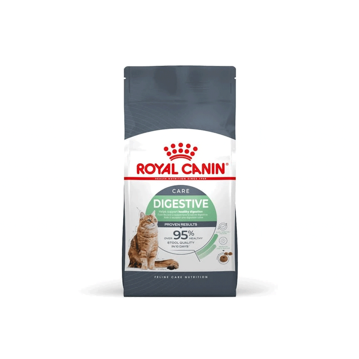 ROYAL-CANIN-Digestive-Care-Dry-Cat-Food غذای خشک گربه رویال کنین مدل Digestive Care وزن 2 کیلوگرم - Image 1