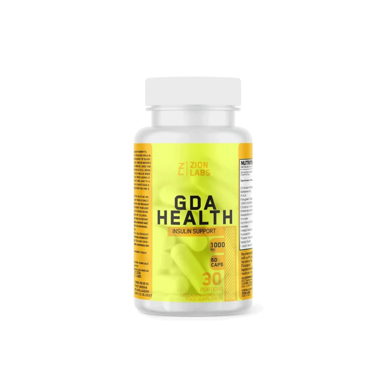 GDA Health زایون لبز